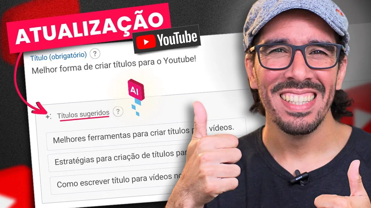 [Novidade] O Youtube vai sugerir títulos com IA!